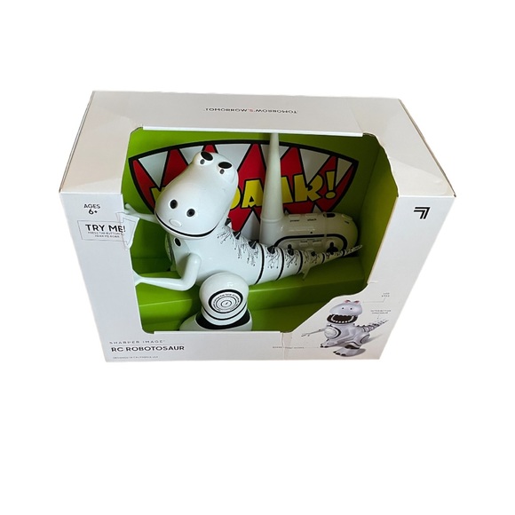 Sharper Image Toys Sharper Image Rc Robotosaur Trainable Robotic